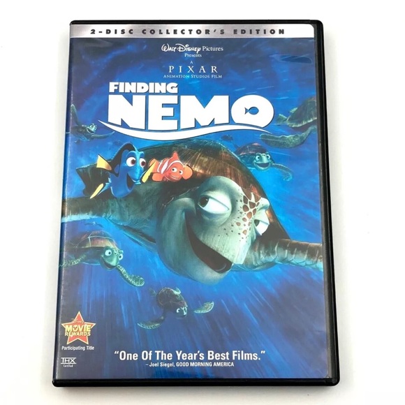 Disney Pixar Finding Nemo DVD 2 Disc Collectors Edition  Movie (BUNDLE & SAVE!) - Picture 2 of 12